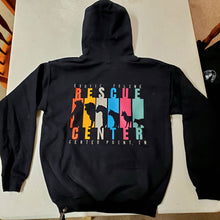 Load image into Gallery viewer, Animal Color Block Hooded Sweatshirt
