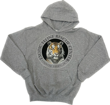 Load image into Gallery viewer, Max the Tiger on Gray Hooded Sweatshirt
